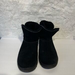UGG Classic Black Ankle Booties